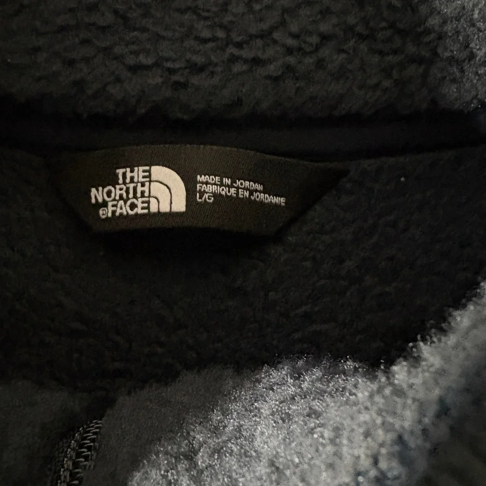 The North Face‎ Fleece Vest Mens Large Dark Blue Full Zip Gordon Lyons NF0A47FA